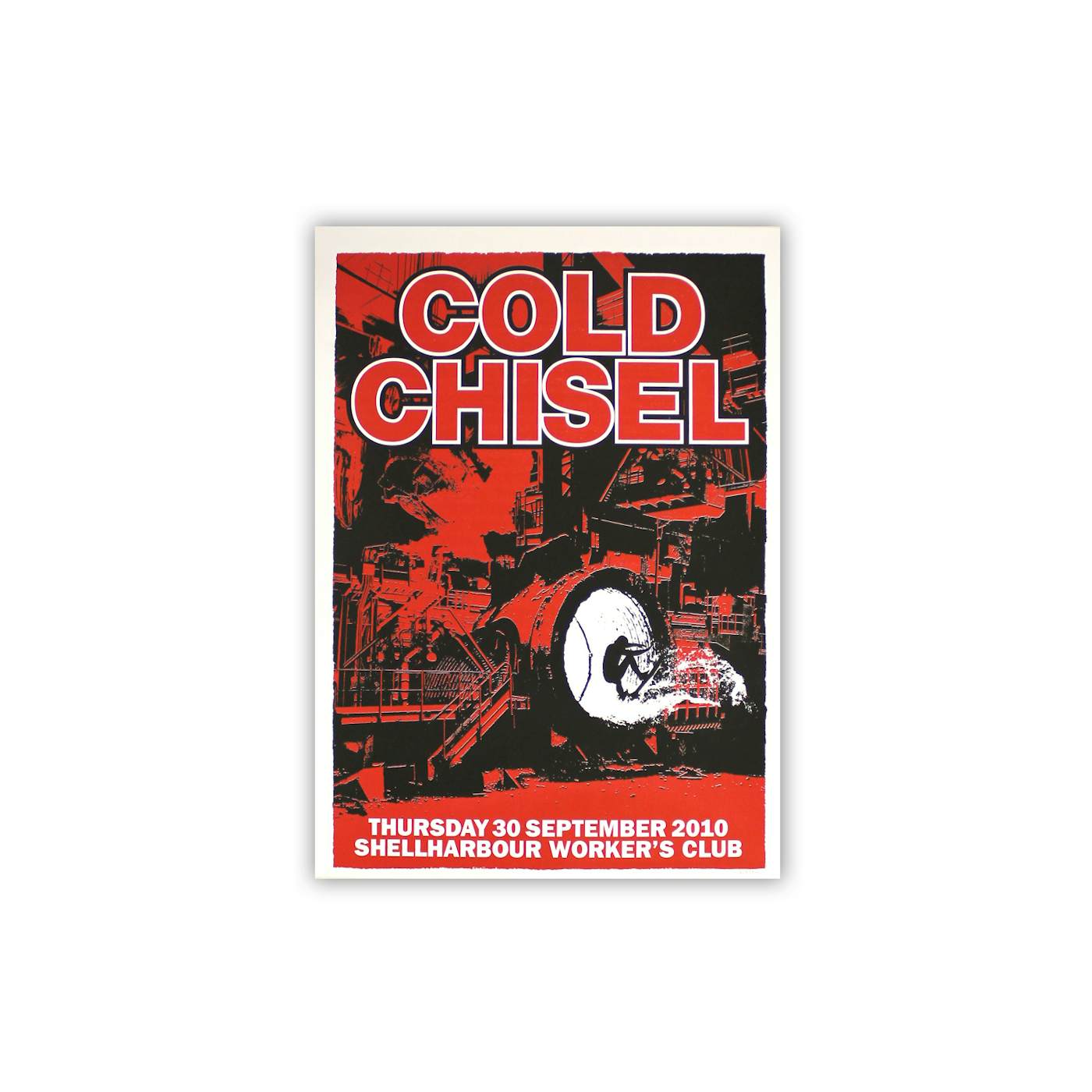 Cold Chisel Shellharbour Workers Club Lithograph (Limited)