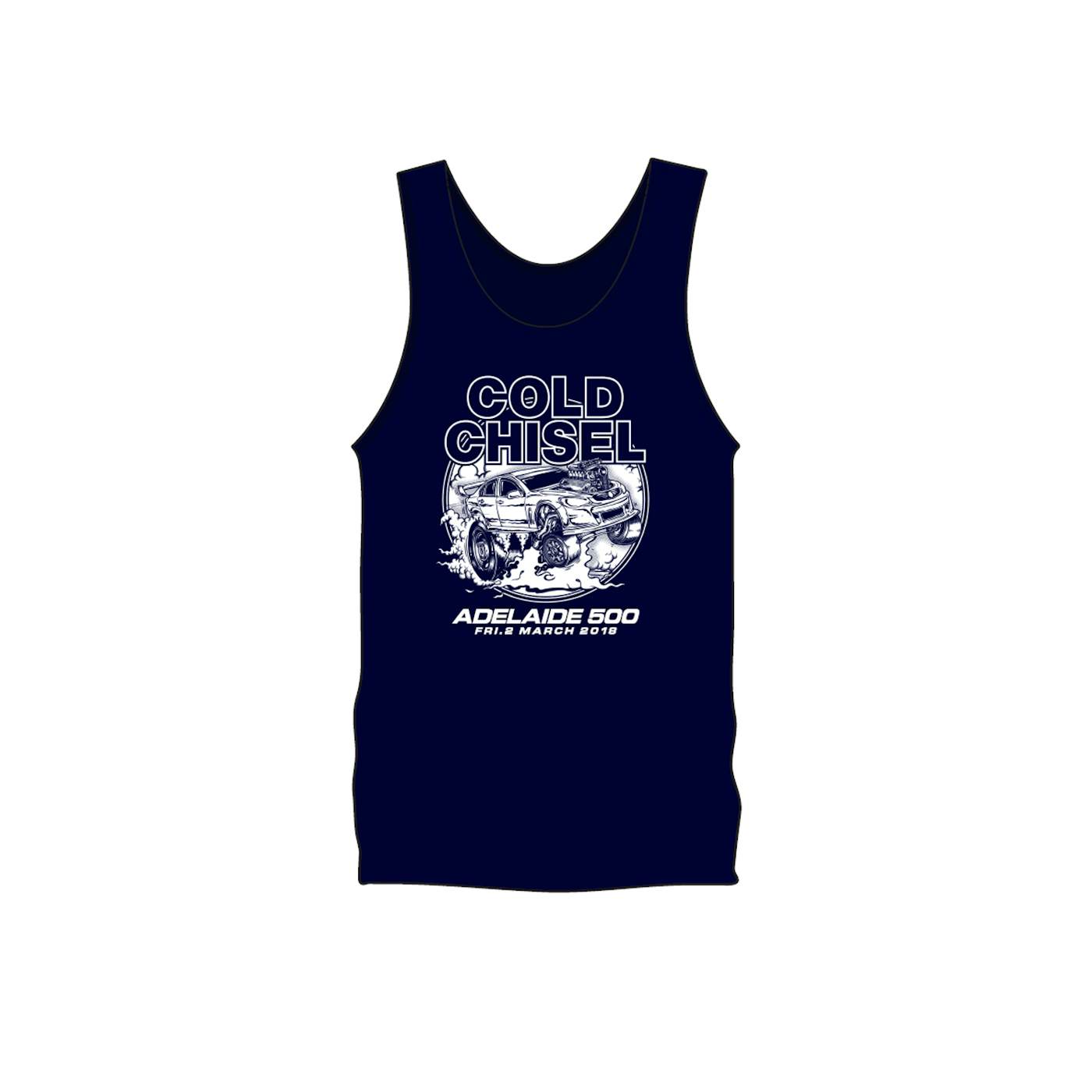 Cold Chisel Navy Singlet Event