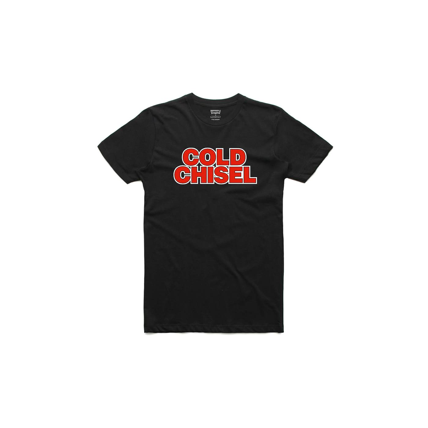 Cold Chisel Classic Logo Black Tshirt