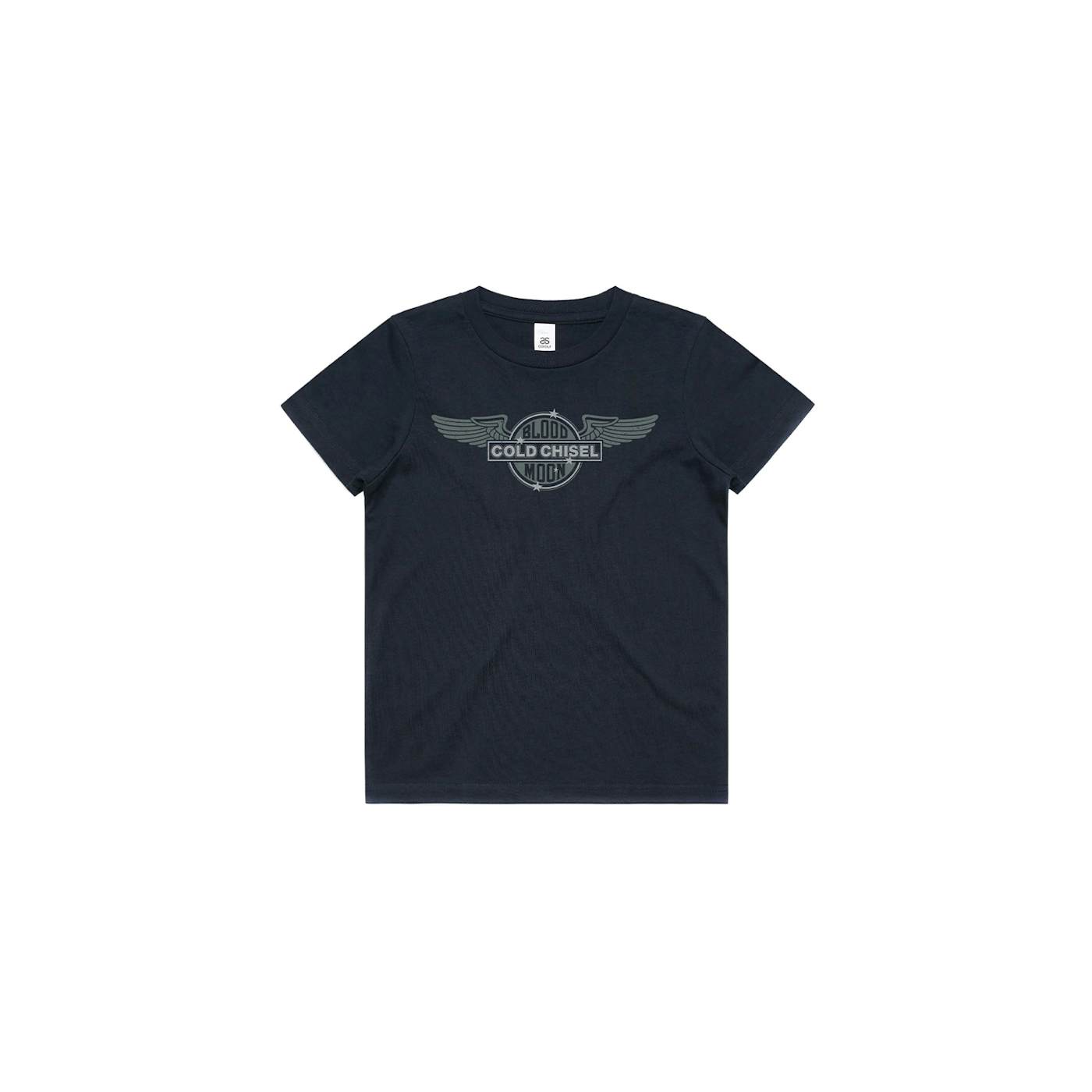 Cold Chisel Wings Navy Youth Tee