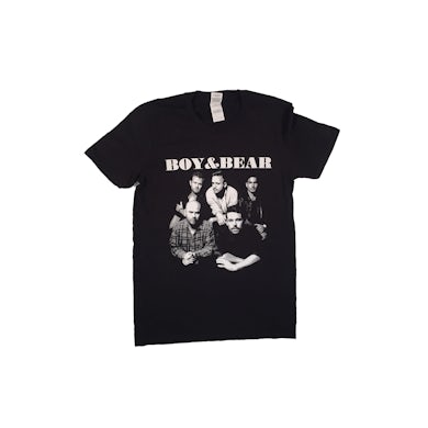 Boy & Bear Limit Of Love Tour 2016 Black Tshirt