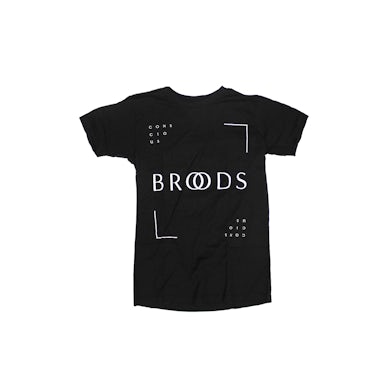 Broods Conscious Black Tshirt