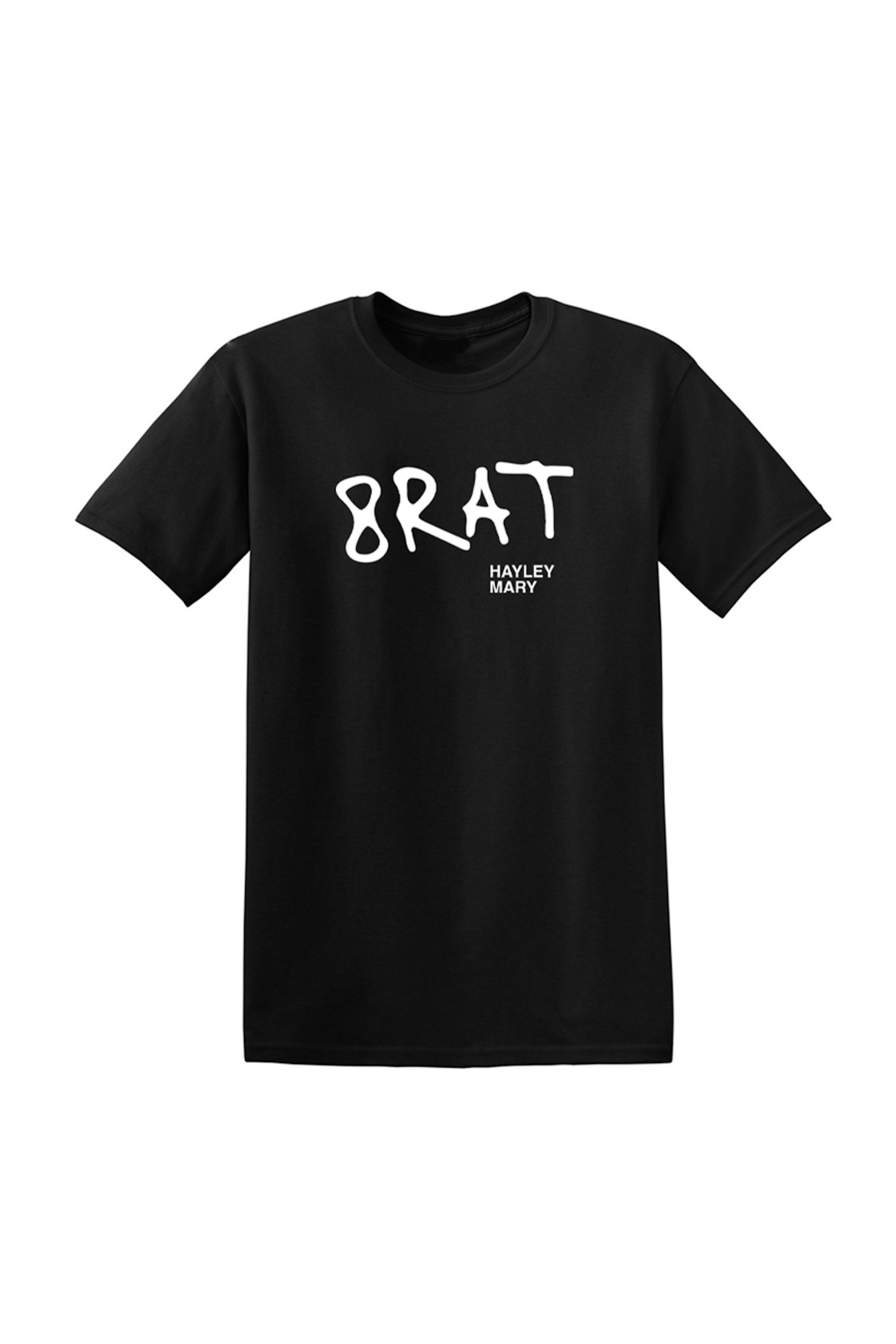 Hayley Mary Brat Black Tshirt 1789