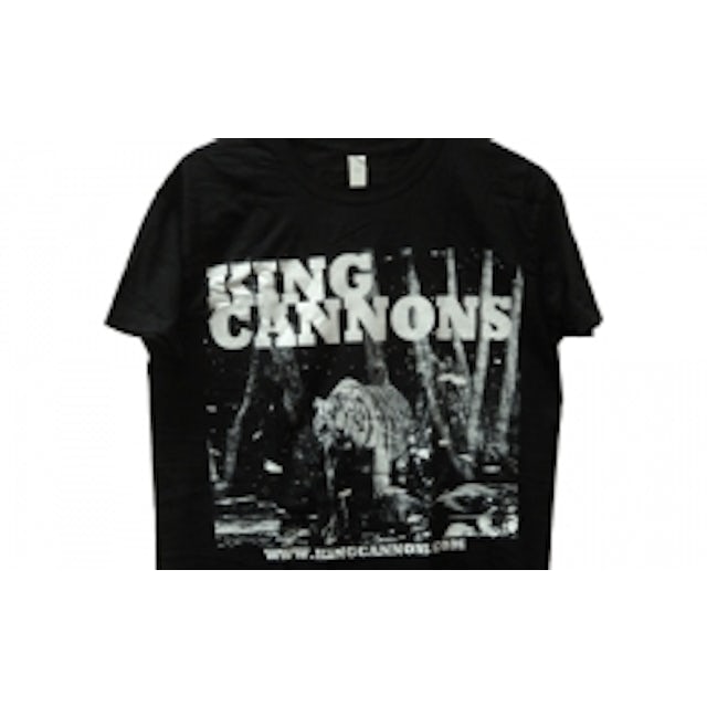 King Cannons Tiger Black Tshirt merchbar