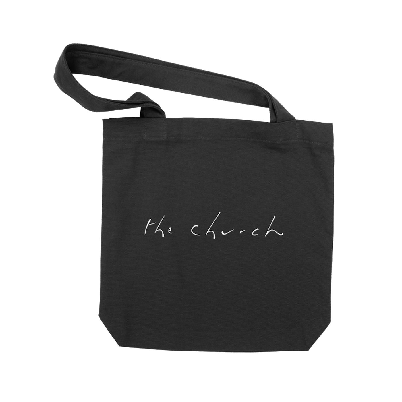 The Church Classic Logo Black Tote Bag