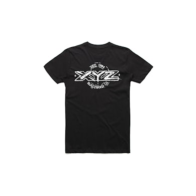 XYZ Logo Black Tshirt Australian Tour 2020