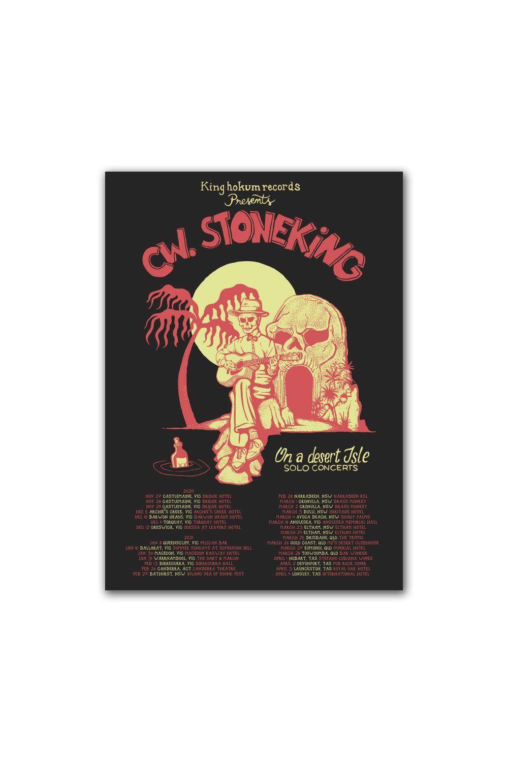 C.W. Stoneking On A Desert Isle Poster
