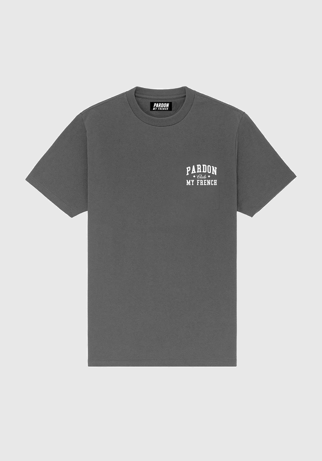 TSHIRT GRIS DELAVE PARDON MY FRENCH CLUB