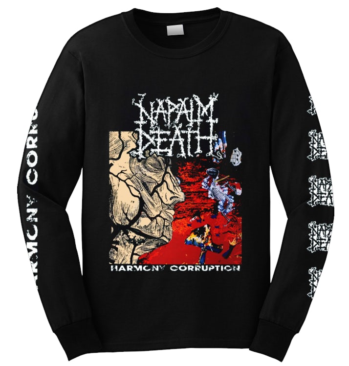 napalm death harmony corruption long sleeve