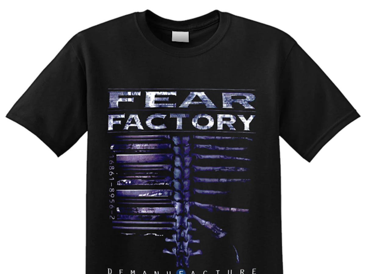 Fear Factory Demanufacture T Shirt Fear Factory Demanufacture T Shirt