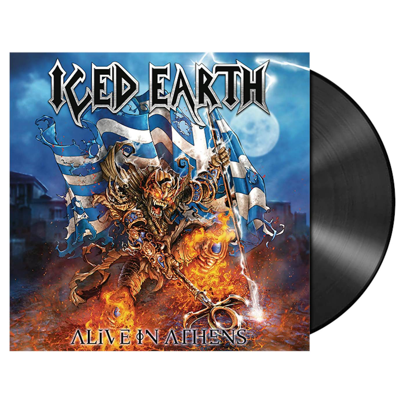 ICED EARTH - 'Alive In Athens' 5LP Box Set (Vinyl)