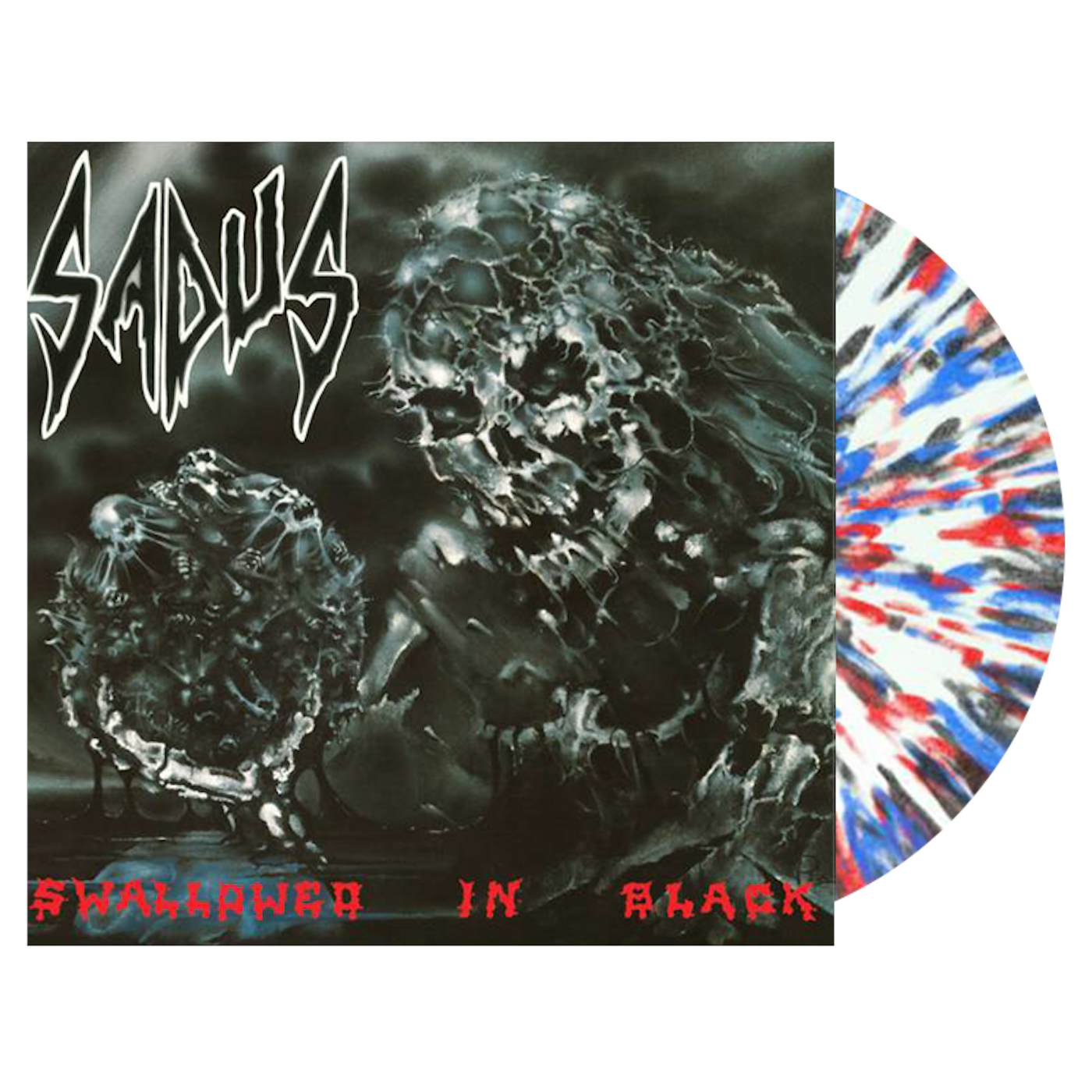 SADUS - 'Swallowed In Black' LP (Vinyl)