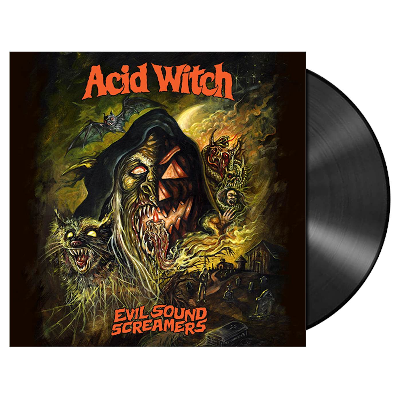 ACID WITCH - 'Evil Sound Screamers' LP (Vinyl)