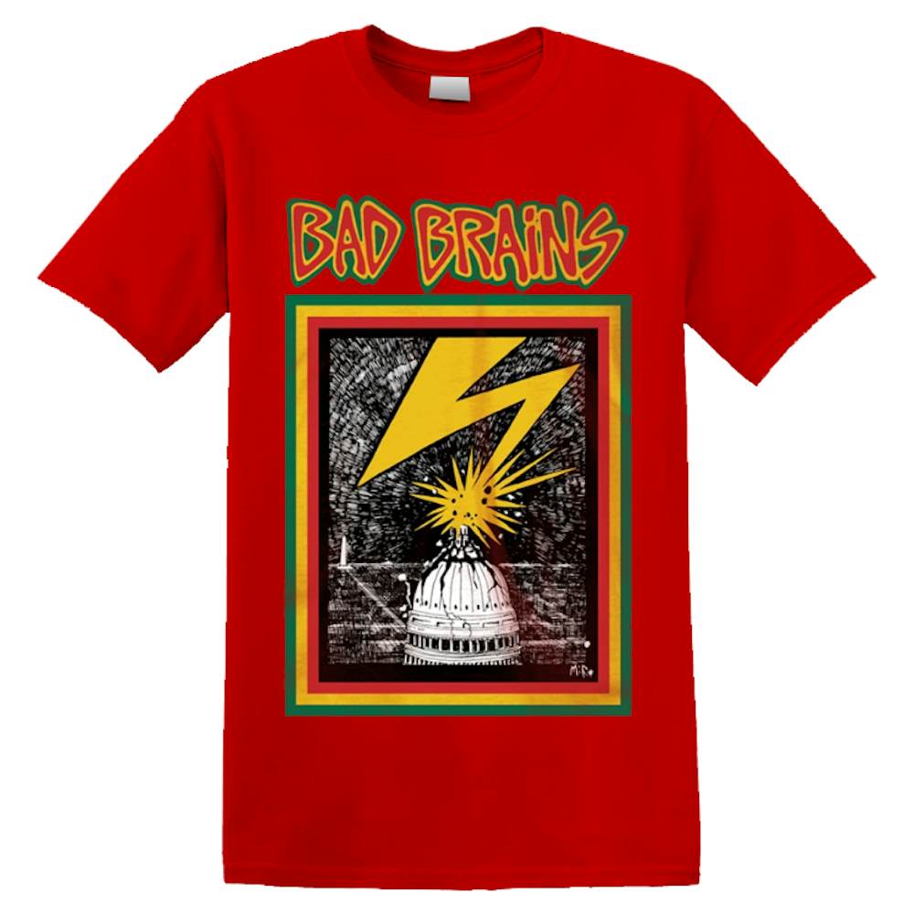 Bad Brains 'Bad Brains' T-Shirt (Red)