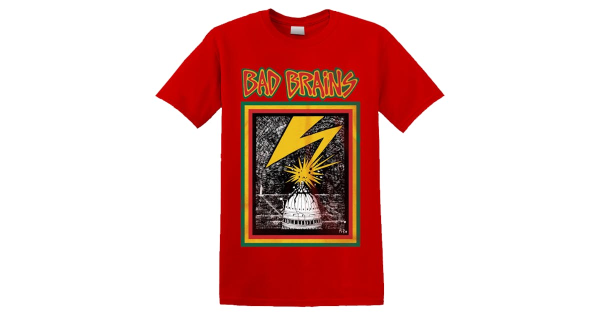Bad Brains 'Bad Brains' T-Shirt (Red)