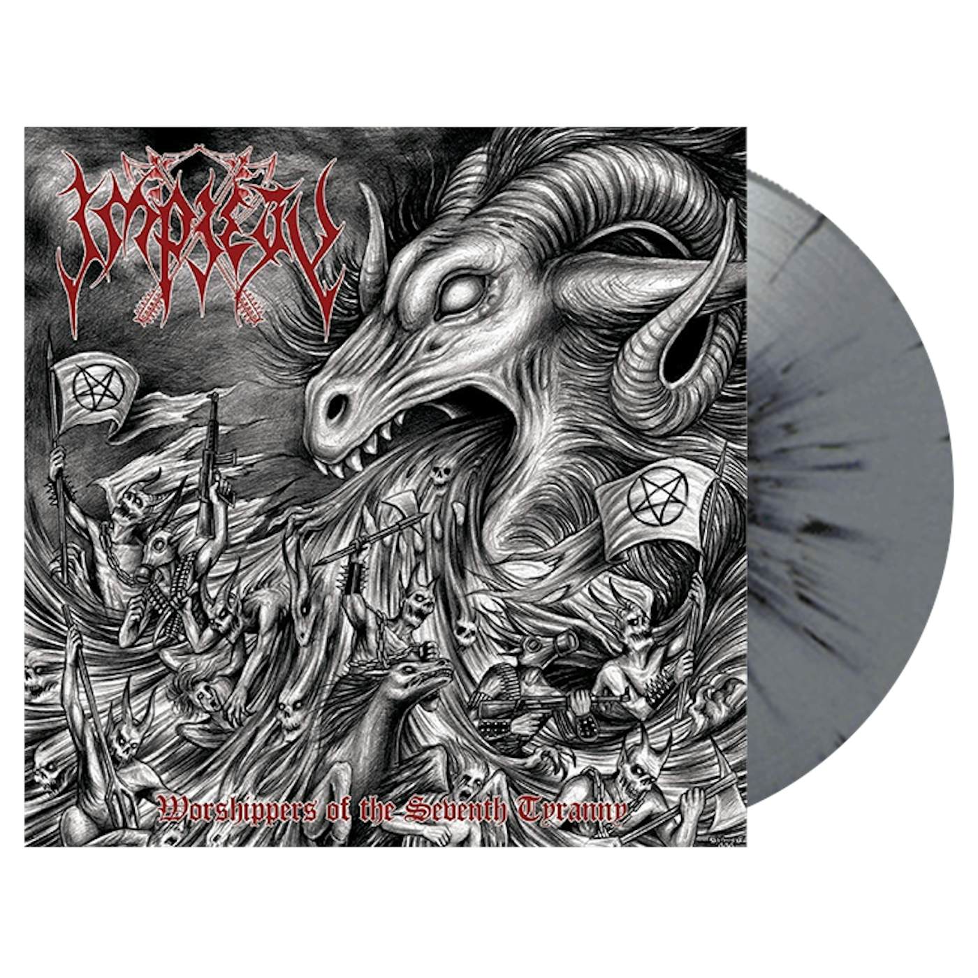 IMPIETY - 'Worshippers Of The Seventh Tyranny' LP (Vinyl)