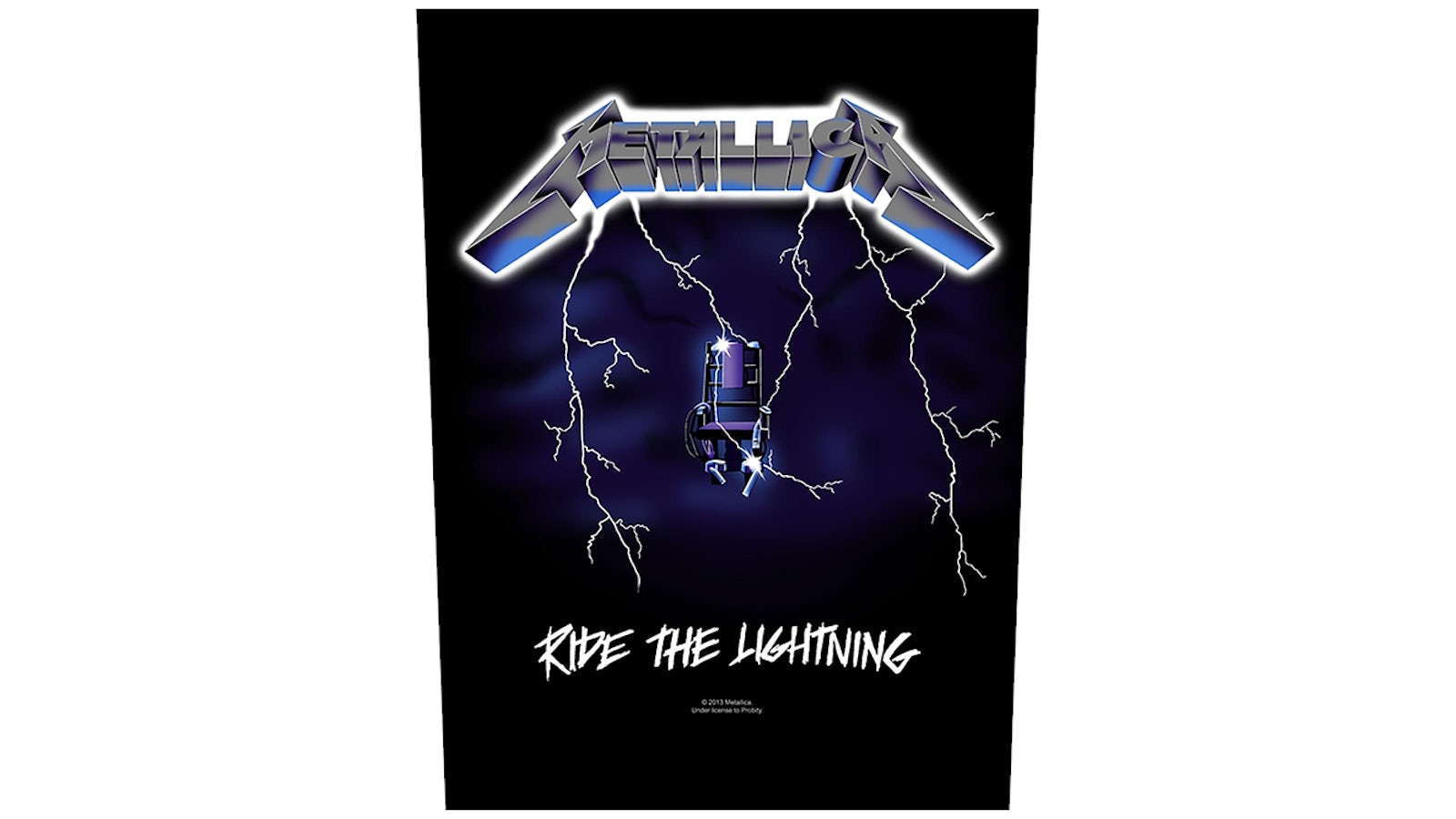 Metallica 'Ride The Lightning' Back Patch