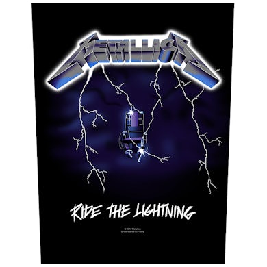 Metallica 'Ride The Lightning' Back Patch