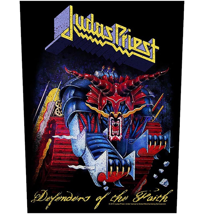 Judas Priest 'Defenders Of The Faith' Back Patch