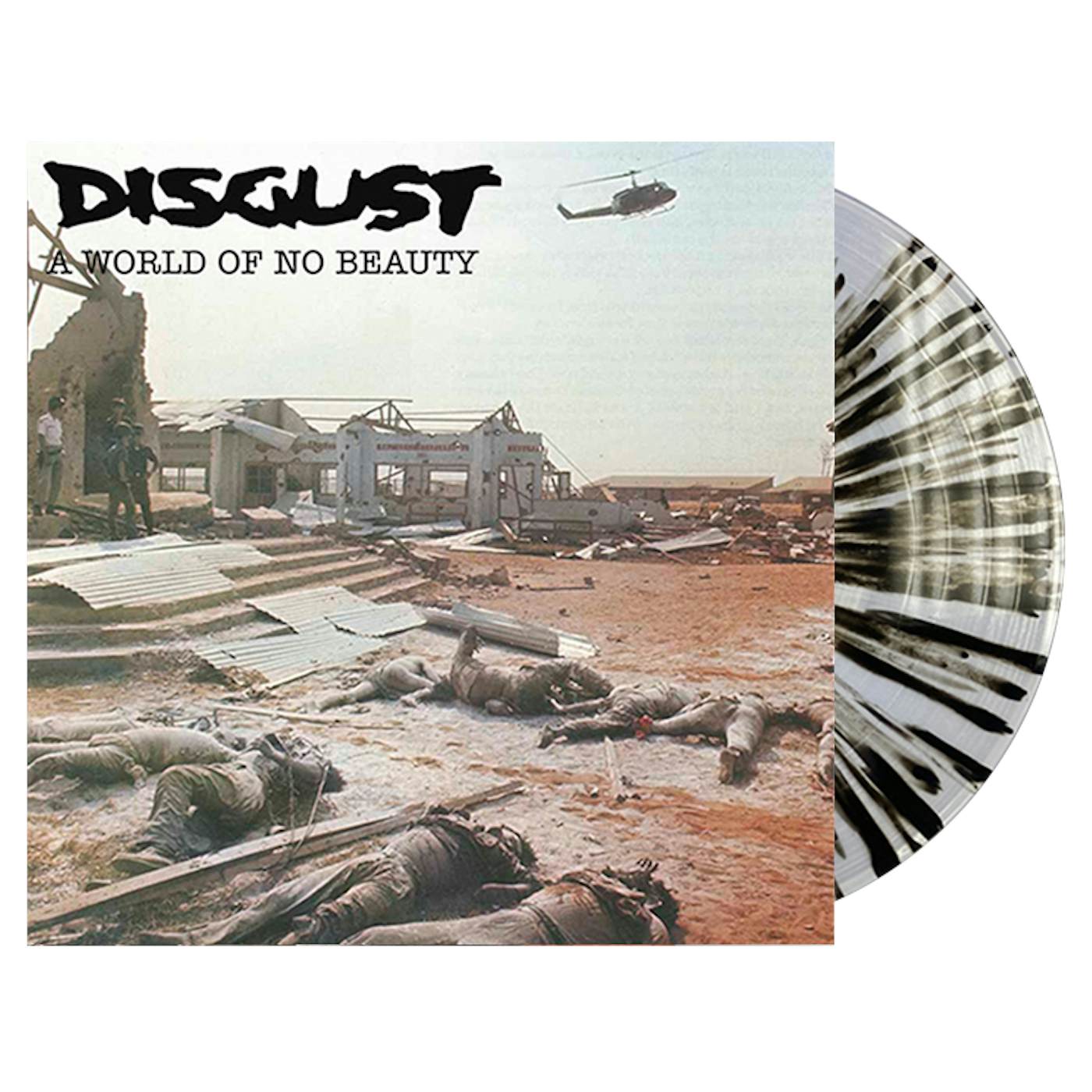 DISGUST - 'A World Of No Beauty + Thrown Into Oblivion' LP (Vinyl)
