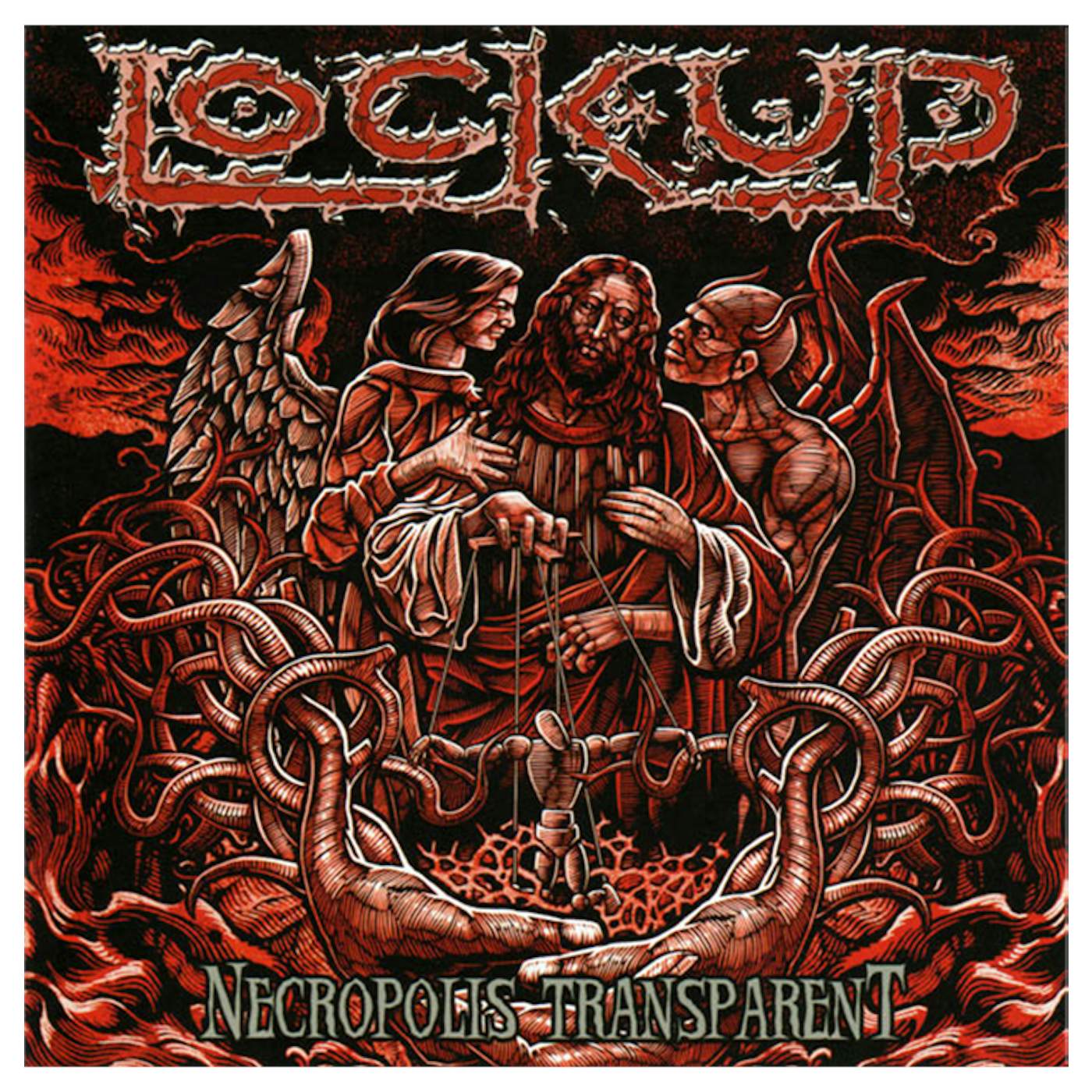LOCK UP - 'Necropolis Transparent' CD
