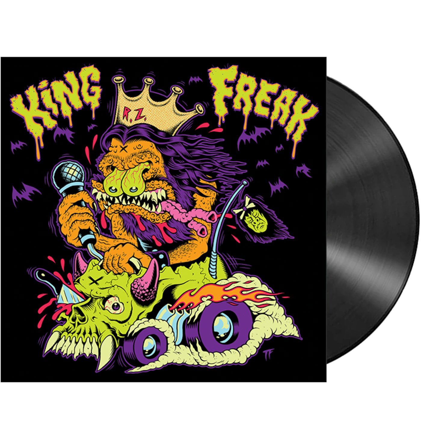 Evne by kæmpe Rob Zombie 'King Freak' EP (Vinyl)