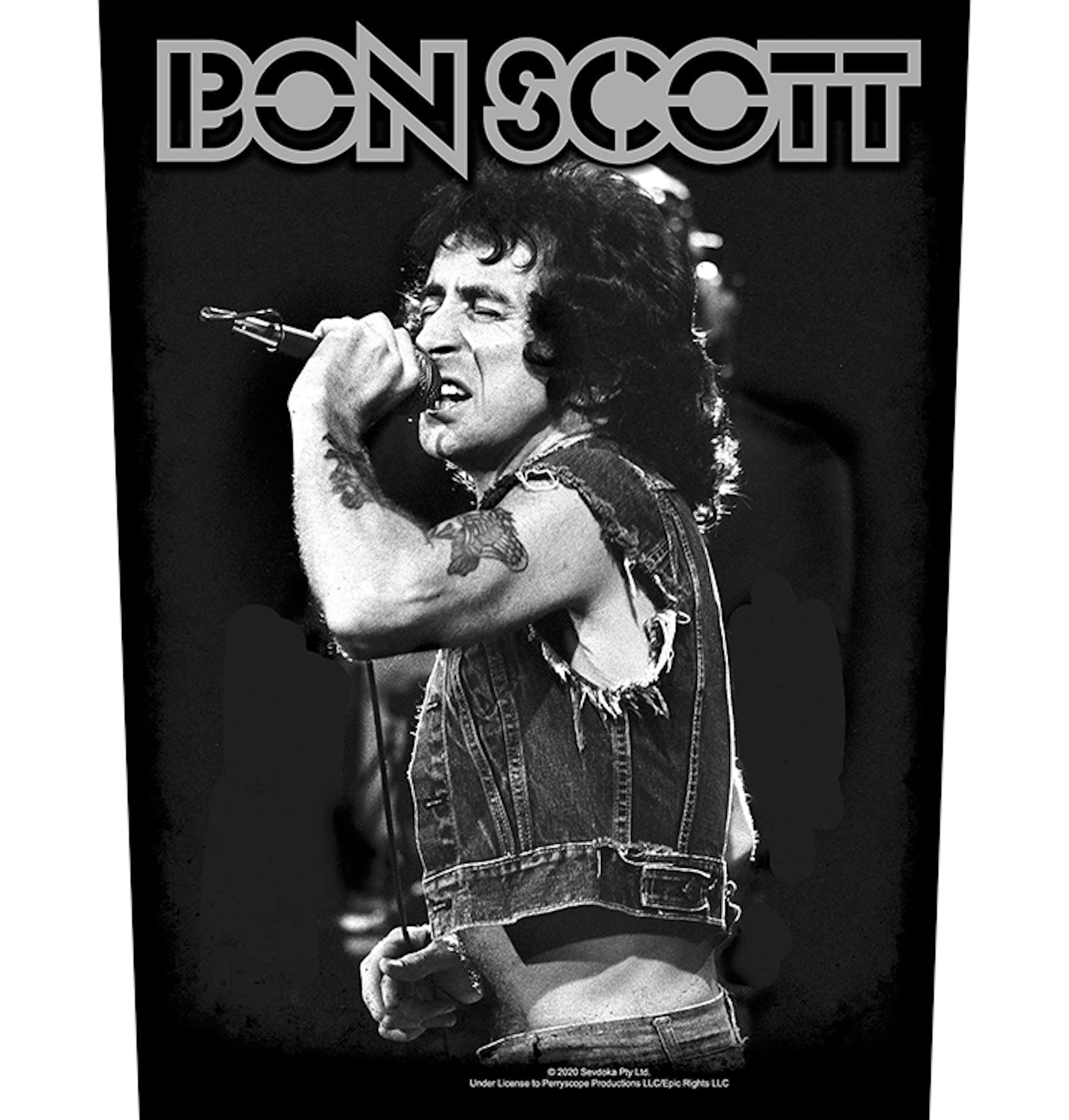 AC/DC BON SCOTT - 'Bon Scott' Back Patch