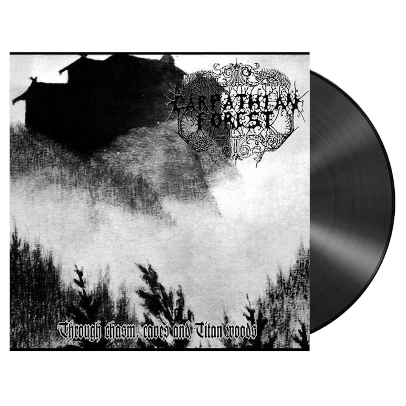 CARPATHIAN FOREST - 'Through Chasm, Caves & Titan Woods' LP (Vinyl)