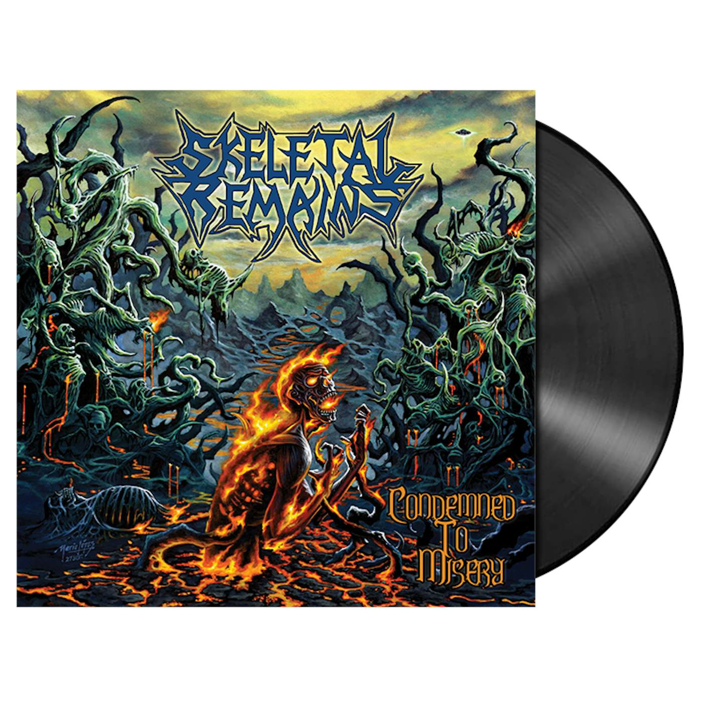 SKELETAL REMAINS - 'Condemned to Misery' LP (Vinyl)