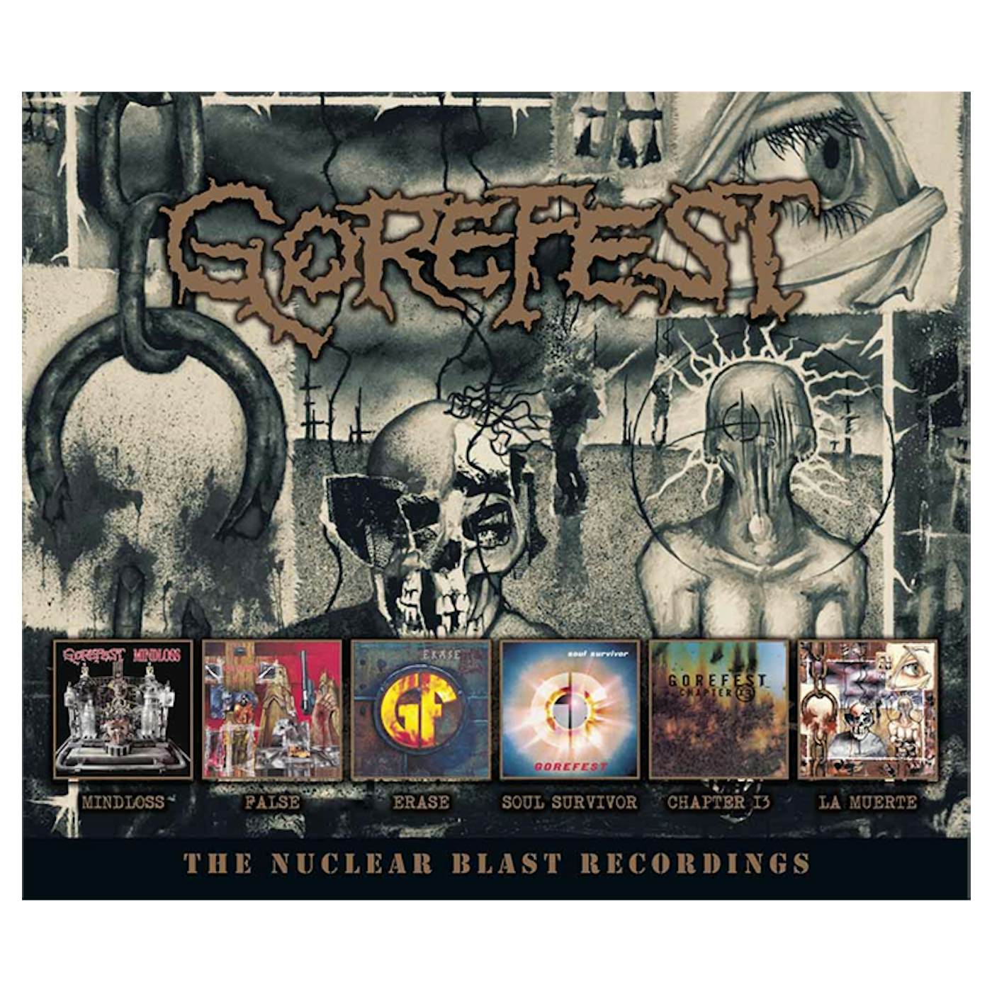 GOREFEST - 'The Nuclear Blast Recordings' 6CD Box