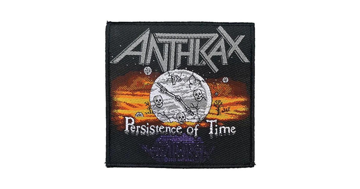 Anthrax 'Persistance Of Time' Patch