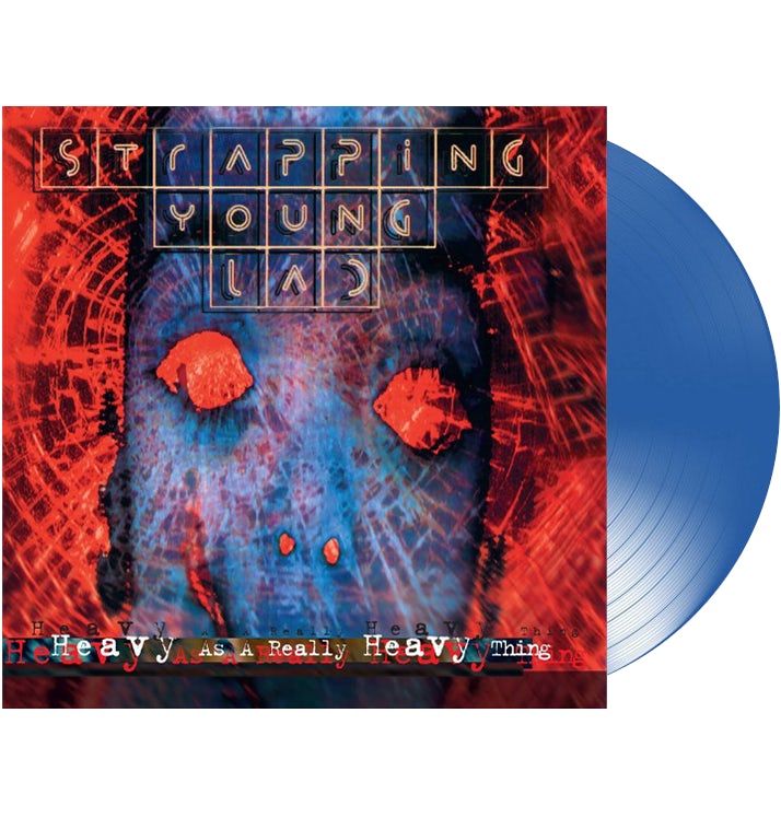 Strapping Young Lad 'Heavy As A Really Heavy Thing' Blue LP (Vinyl)