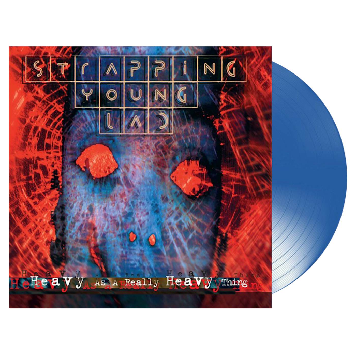 STRAPPING YOUNG LAD - 'Heavy As A Really Heavy Thing' Blue LP (Vinyl)