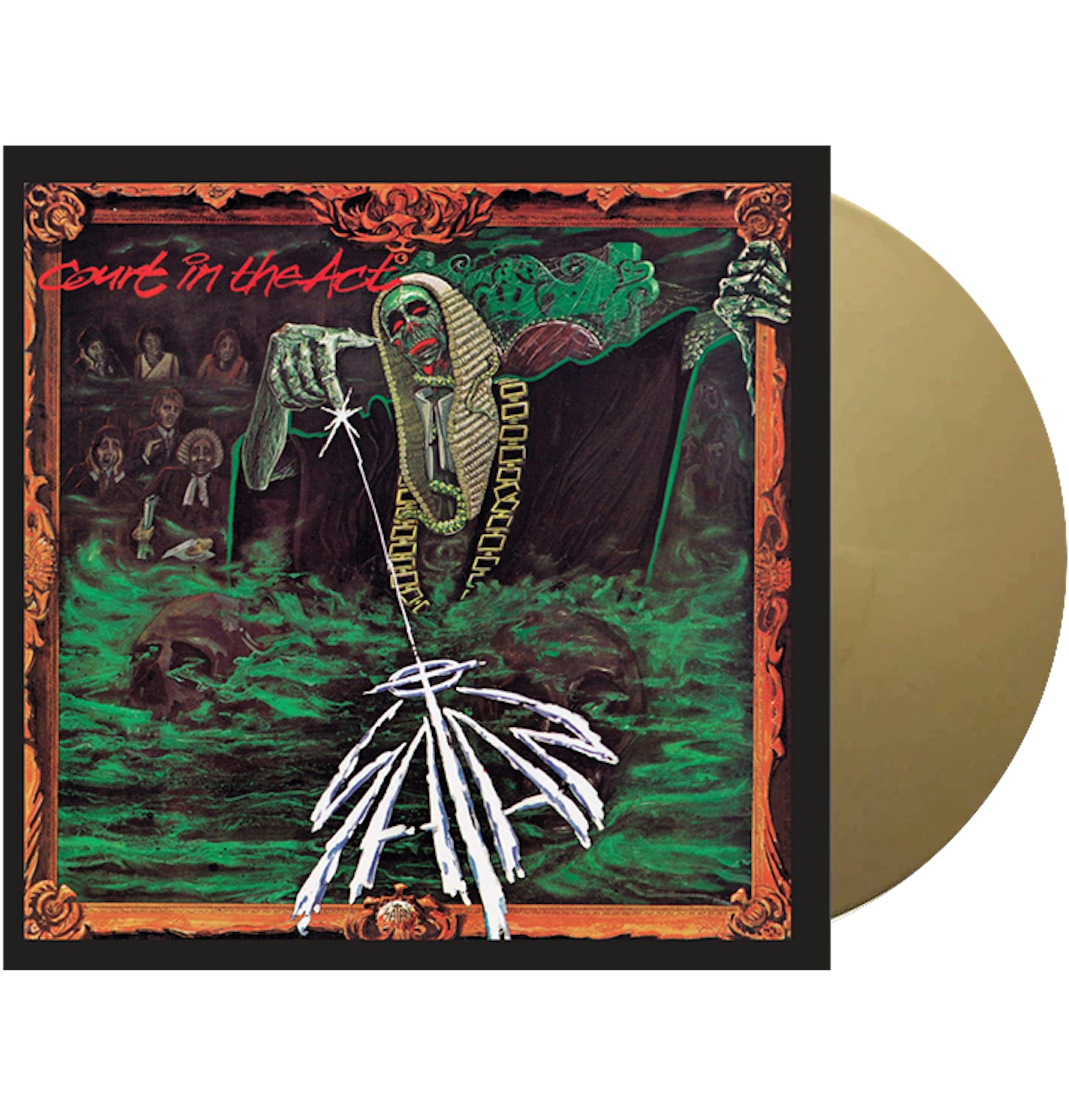 Satan 'Court In The Gold LP (Vinyl)