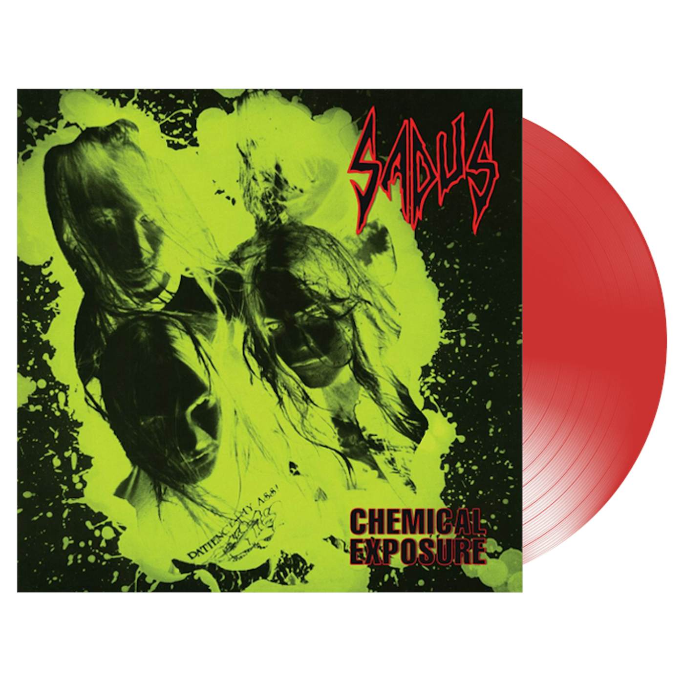 SADUS - 'Chemical Exposure' LP (Red) (Vinyl)