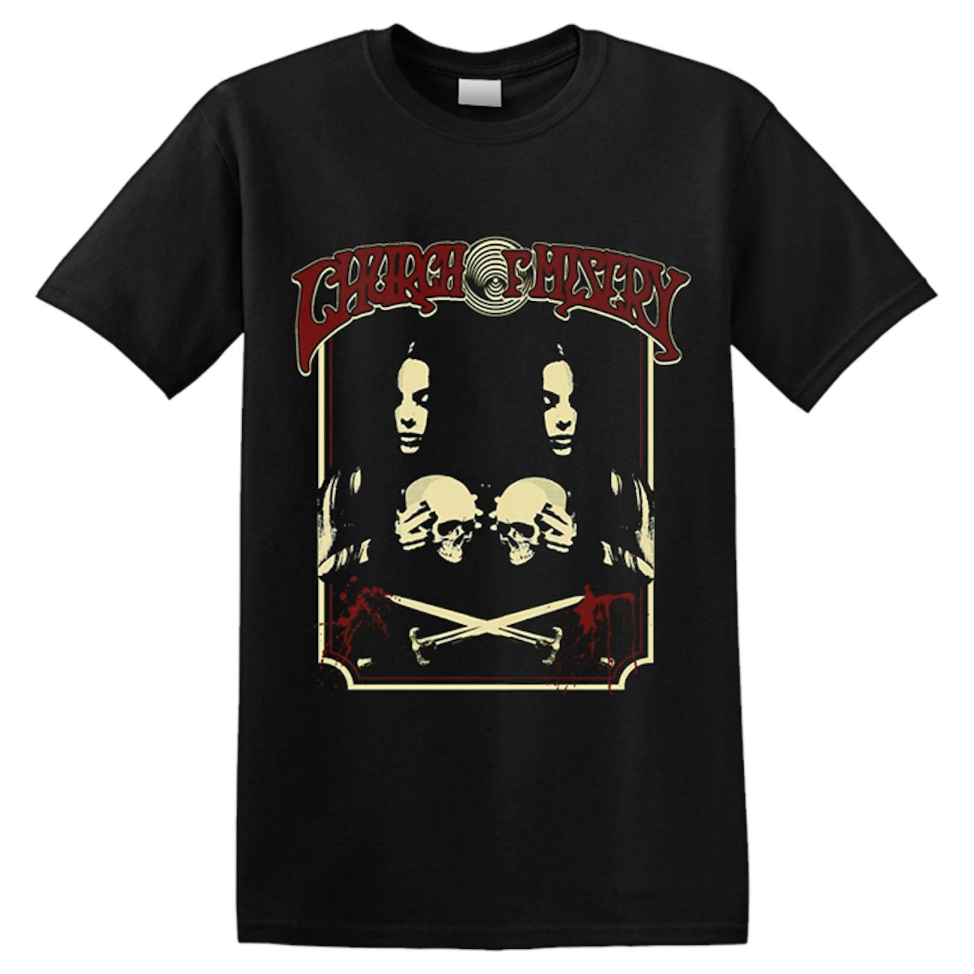 CHURCH OF MISERY - 'Dual Skull Girl' T-Shirt