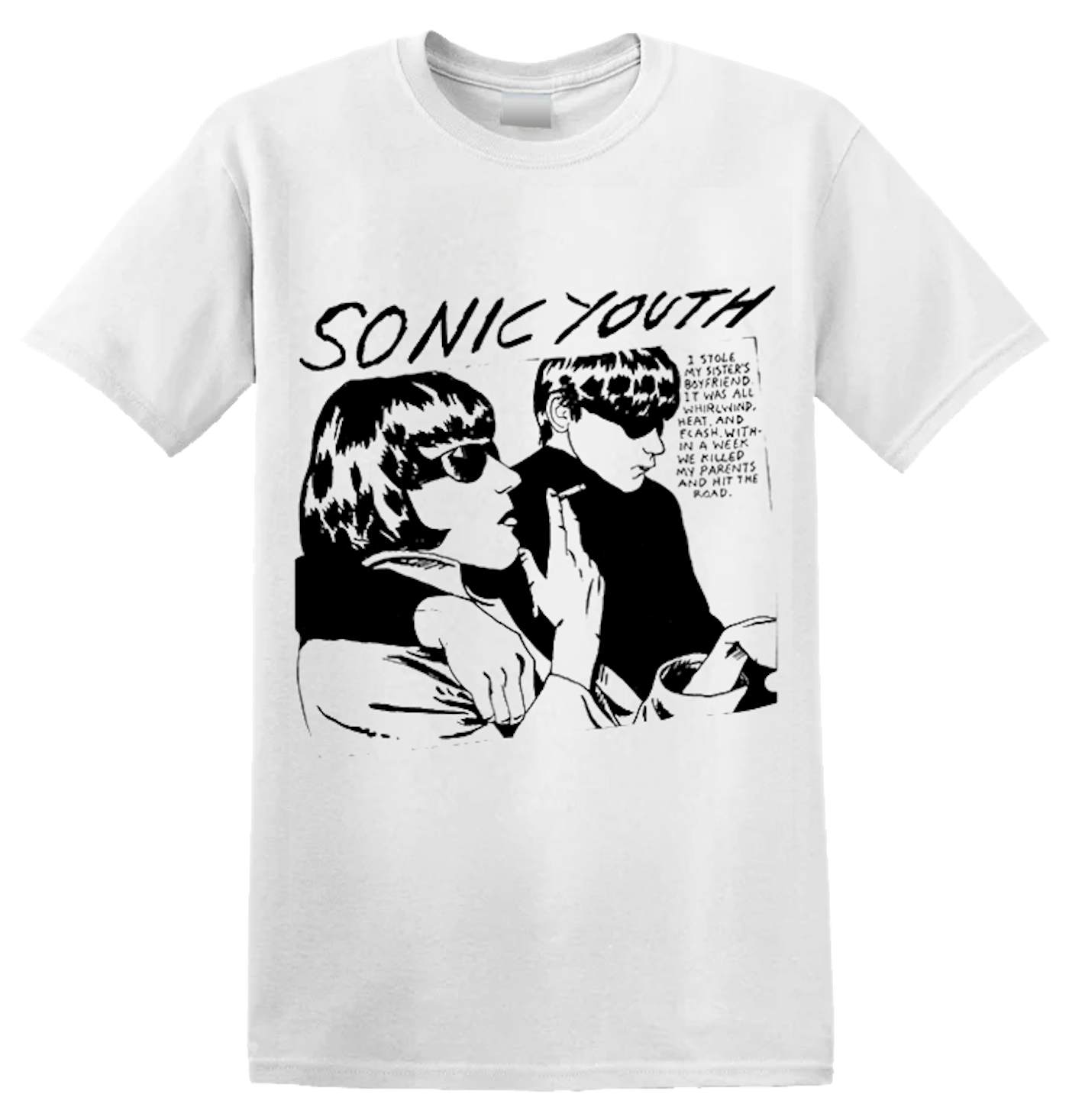Sonic Youth 'Goo Album Cover' (White) T-Shirt