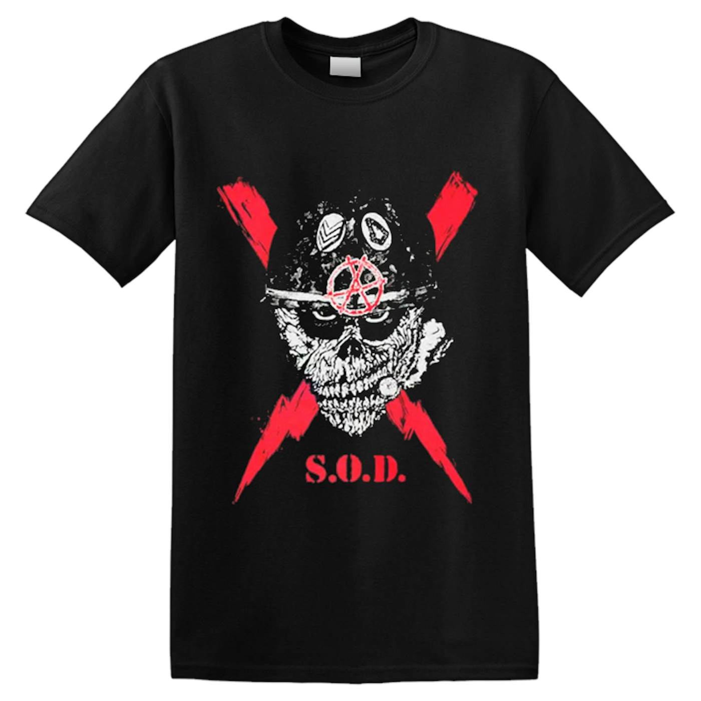 S.O.D. - 'Scrawled Lightning' T-Shirt