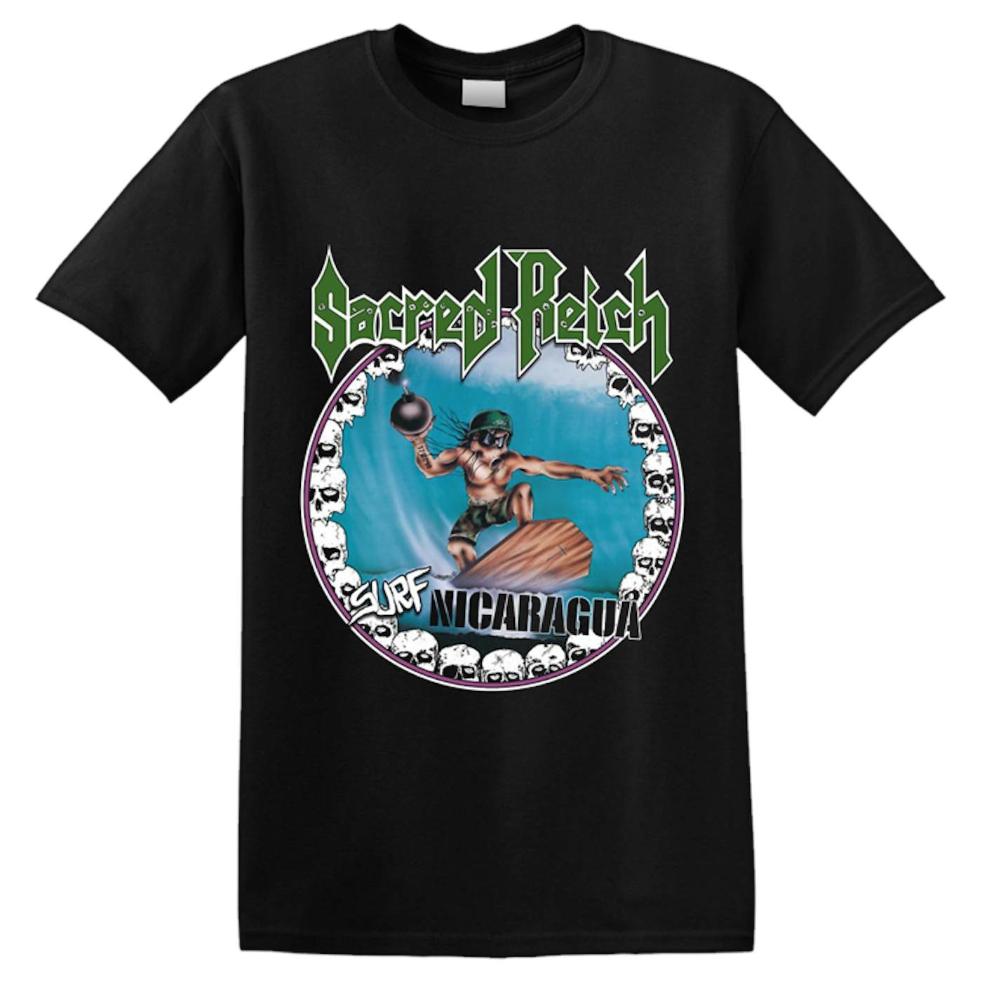 SACRED REICH - 'Surf Nicaragua' T-Shirt