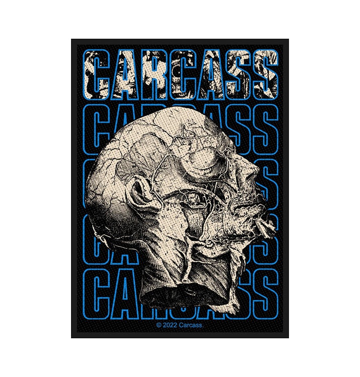 Carcass - Necro Head Backpatch Rückenaufnäher main image 1