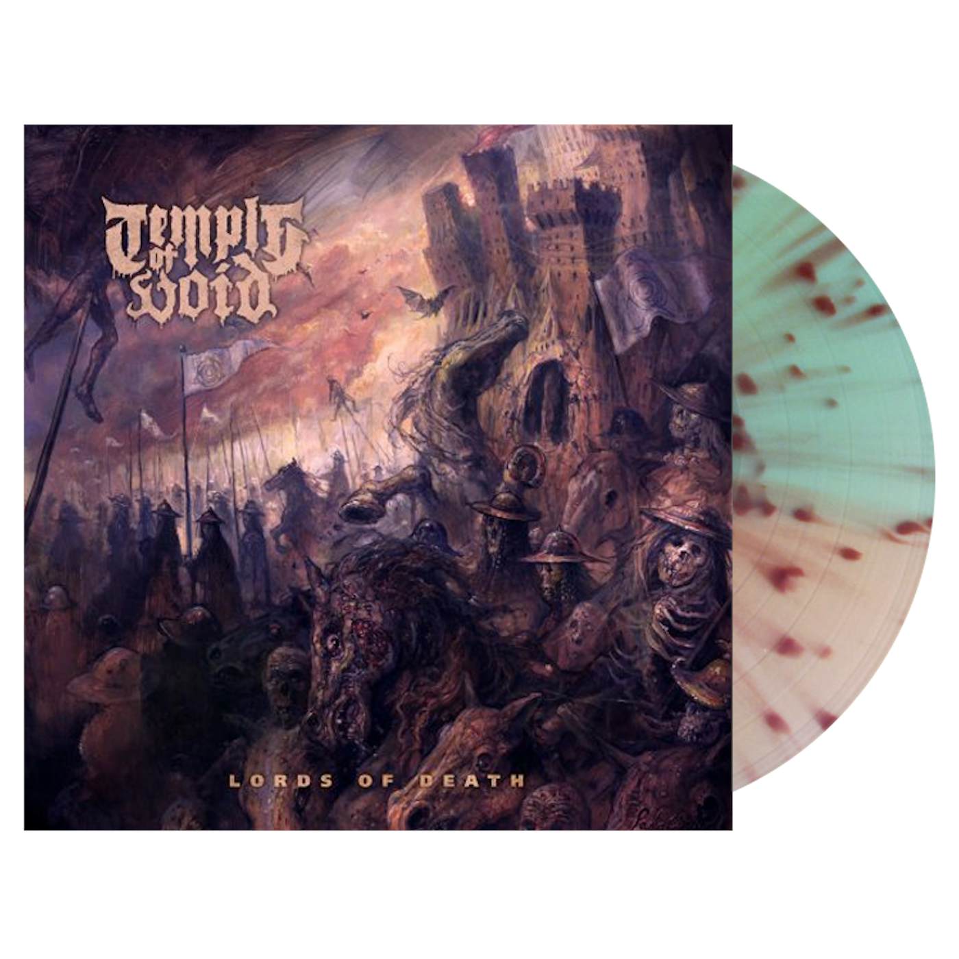 TEMPLE OF VOID - 'Lords Of Death' LP (Splatter) (Vinyl)
