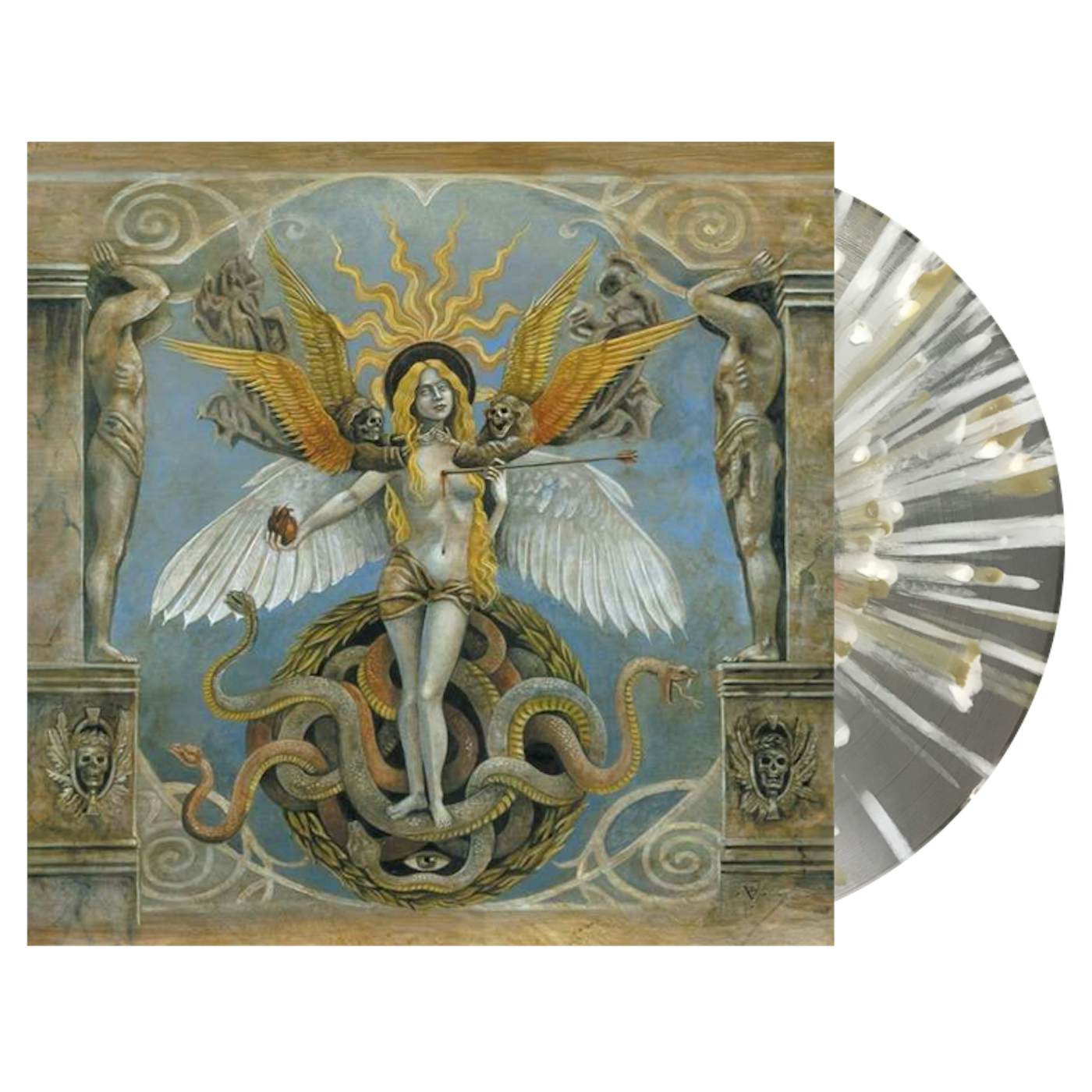 AOSOTH - 'V: The Inside Scriptures' LP (Transparent Splatter) (Vinyl)