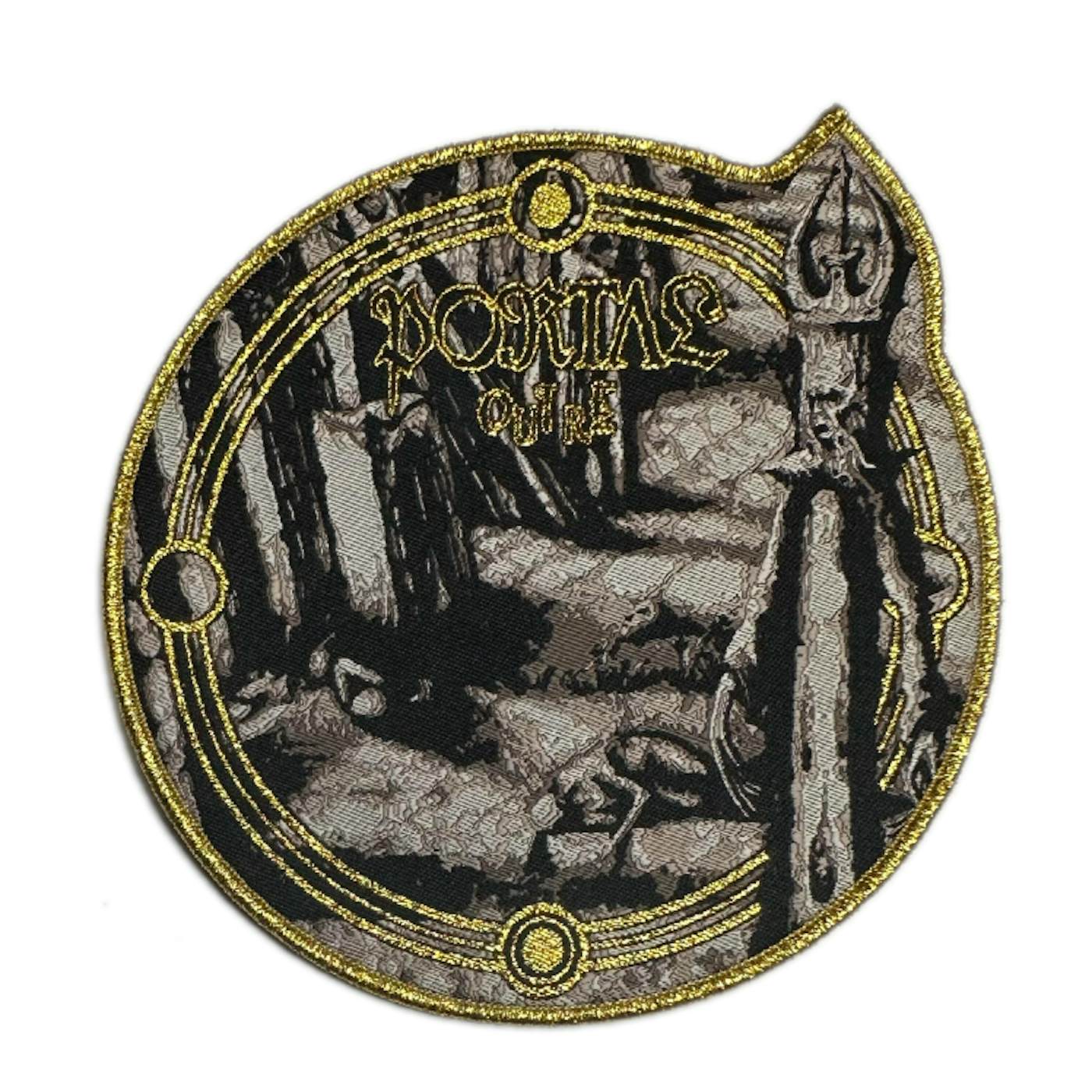 PORTAL - 'Outre' Round Gold Patch