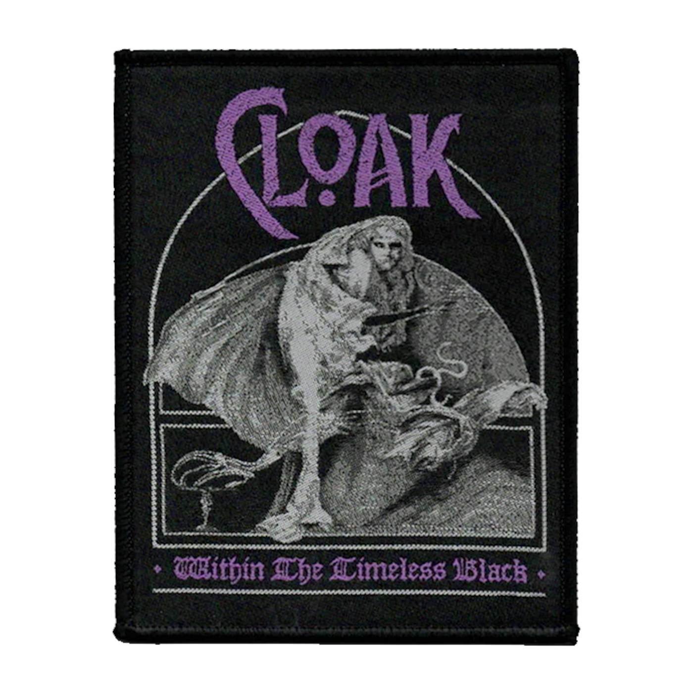 CLOAK - 'Within The Timeless Black' Patch