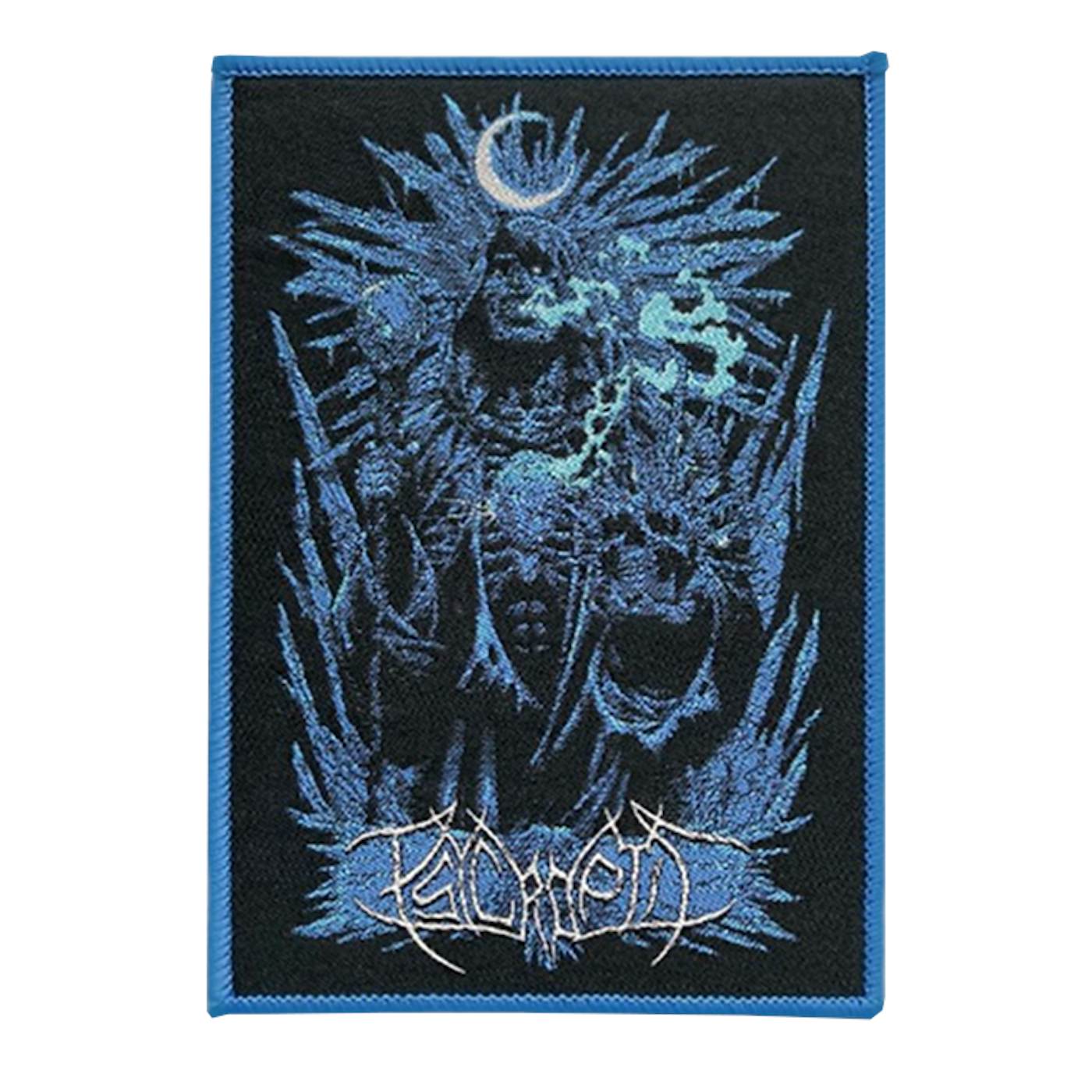 PSYCROPTIC - 'Frozen Gaze' Patch (Blue lining)