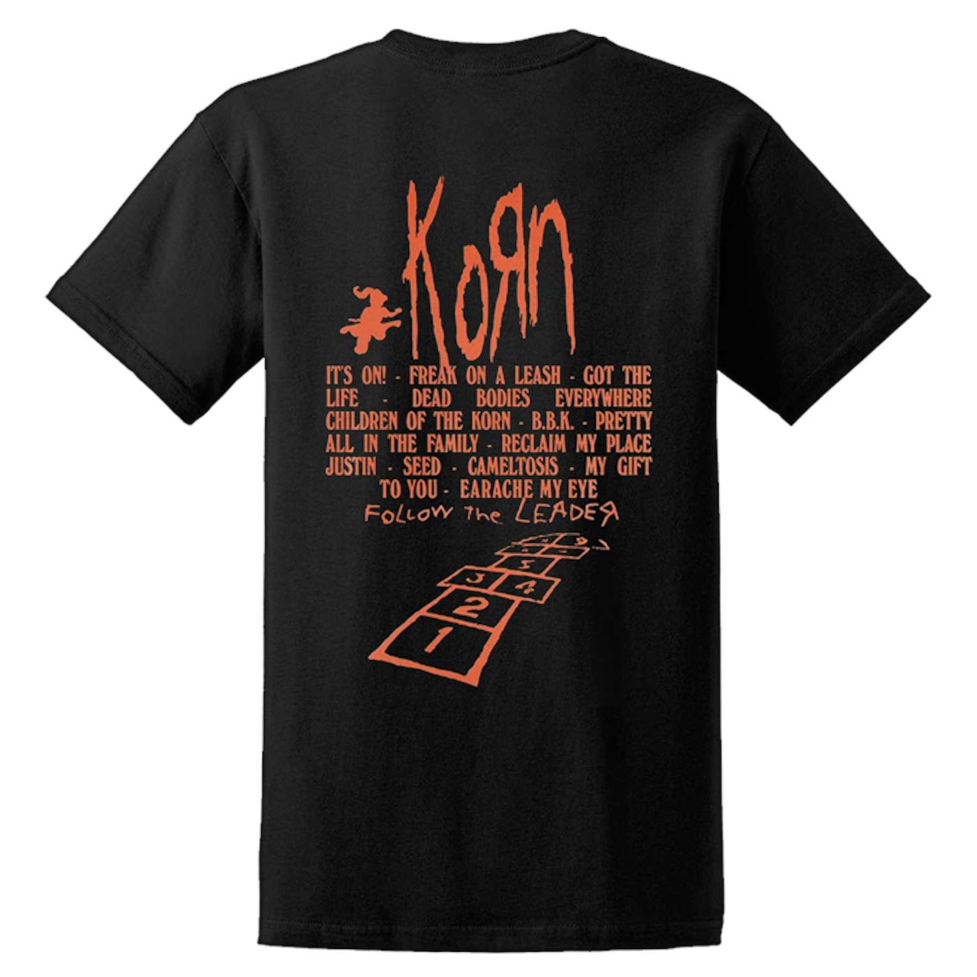 KORN - 'Hopscotch Flame' T-Shirt