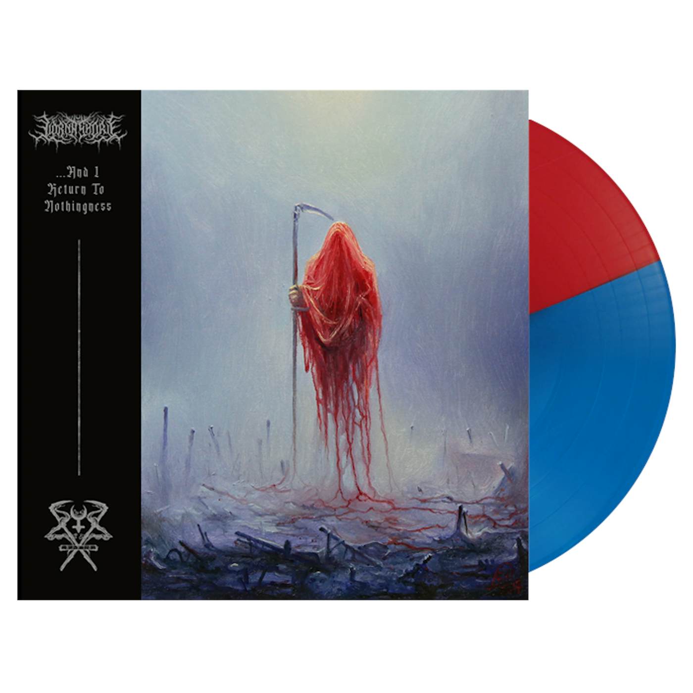 LORNA SHORE- '...And I Return To Nothingness' LP (Sky Blue/Red) (Vinyl)