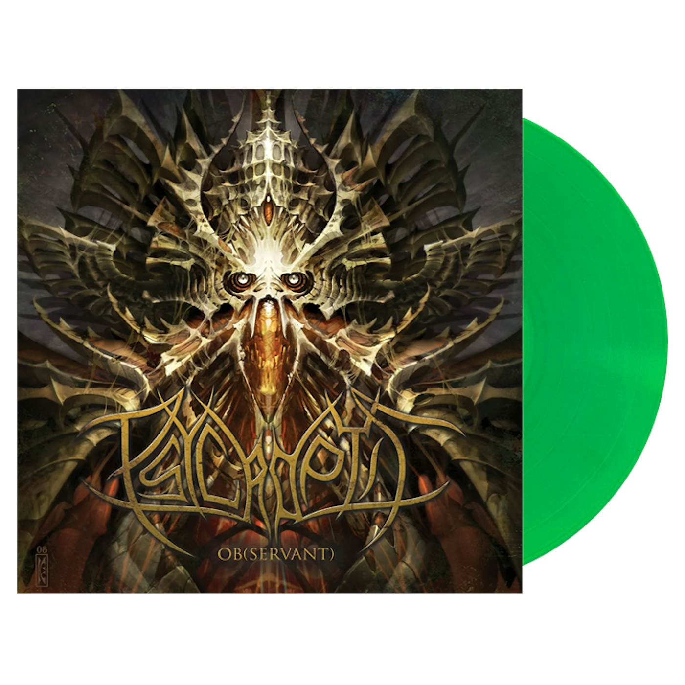PSYCROPTIC - 'Ob(Servant)' LP (Nuclear Green) (Vinyl)