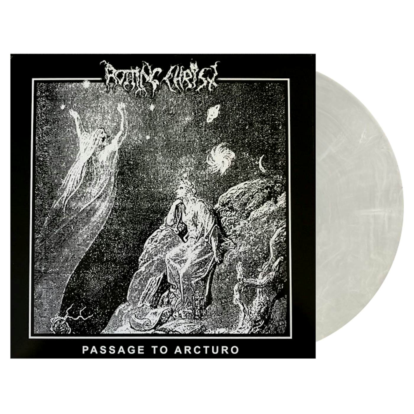  ROTTING CHRIST - 'Passage To Arcturo' LP (Clear/White) (Vinyl)