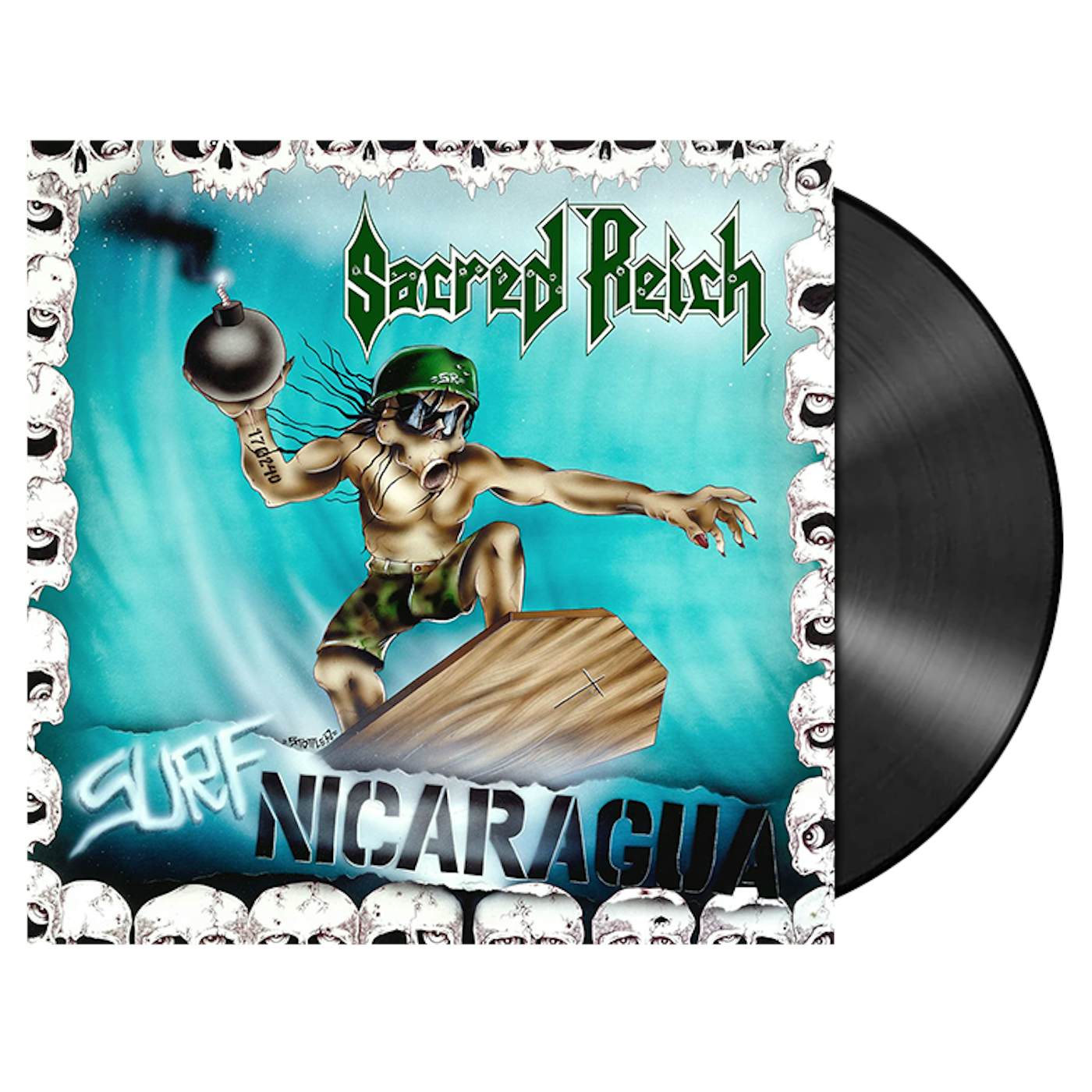 SACRED REICH - 'Surf Nicaragua' LP (Black) (Vinyl)